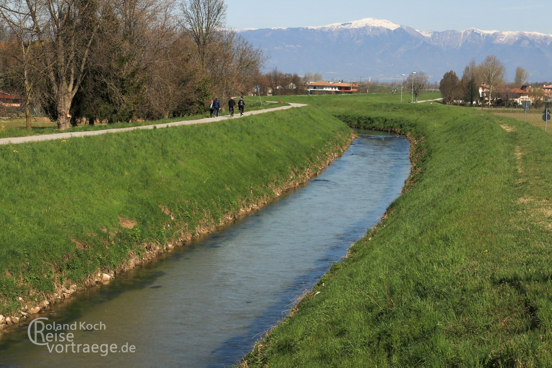 mit Kindern per Rad über die Alpen, Via Claudia Augusta, Radweg am Muson